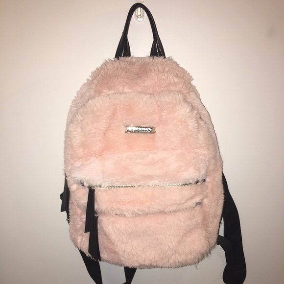 steve madden fur backpack